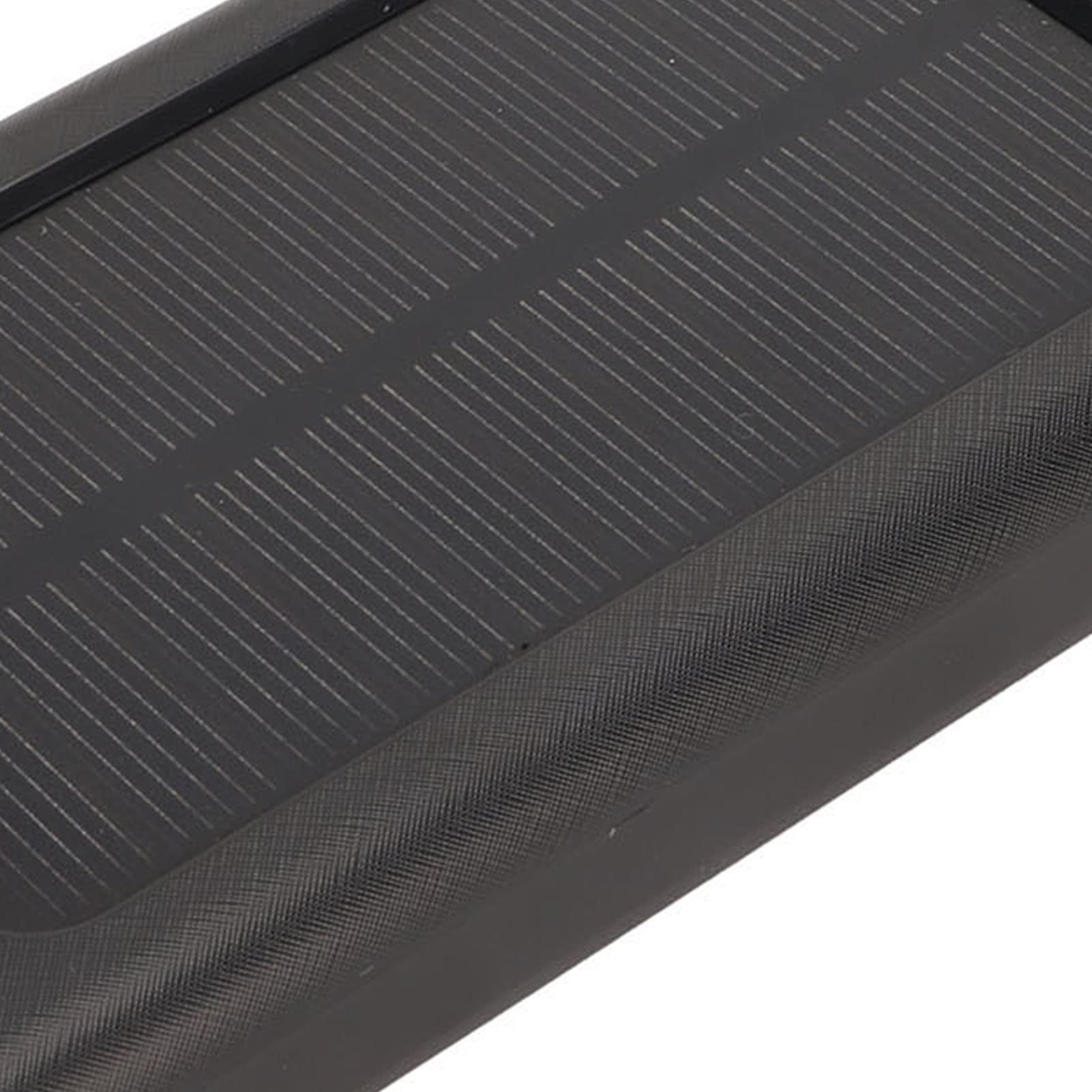 Caricabatterie Solare Power Bank, 20000mAh Caricabatteria Portatile per Telefono Solare con Cavo e Torcia a LED, Caricabatterie per Batteria Mobile per Esterno, Campeggio (Nero)