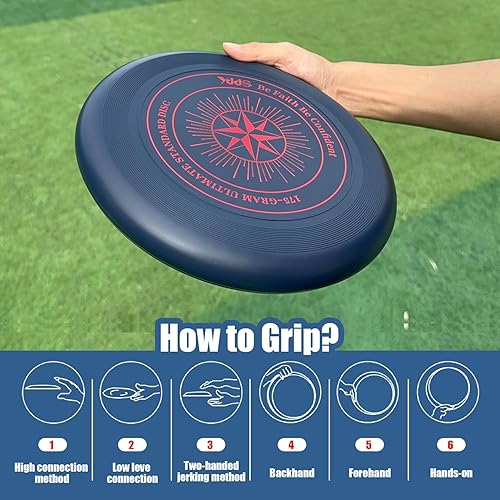 Miniatura 6 de YDDS Ultimate Disc de 6.17 oz para playa, patio trasero, parque, camping y más para todas las edades, multicolor