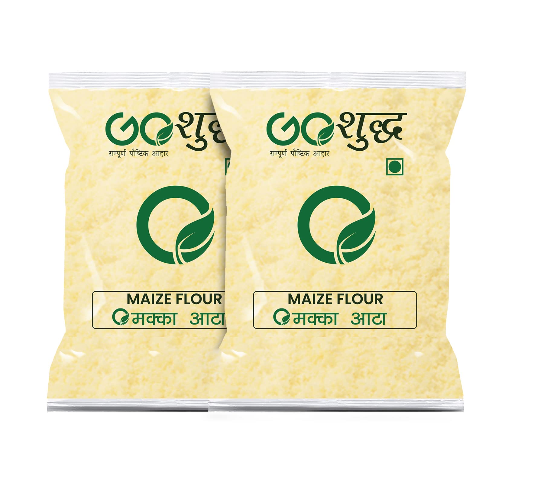 Goshudh Makka Atta (Maize/Corn Flour)| 1Kg Each (Pack of 2)| Kitchen Essentials| Cereal Grain Flour| With High Fibre Content| boosts immunity, skin & hair health (B08KPCT4RC) Amazon Price History, Amazon Price Tracker