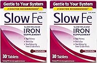 Vista 1 de Slow Fe - Suplemento de hierro de liberación lenta. 30 unidades por caja, 1