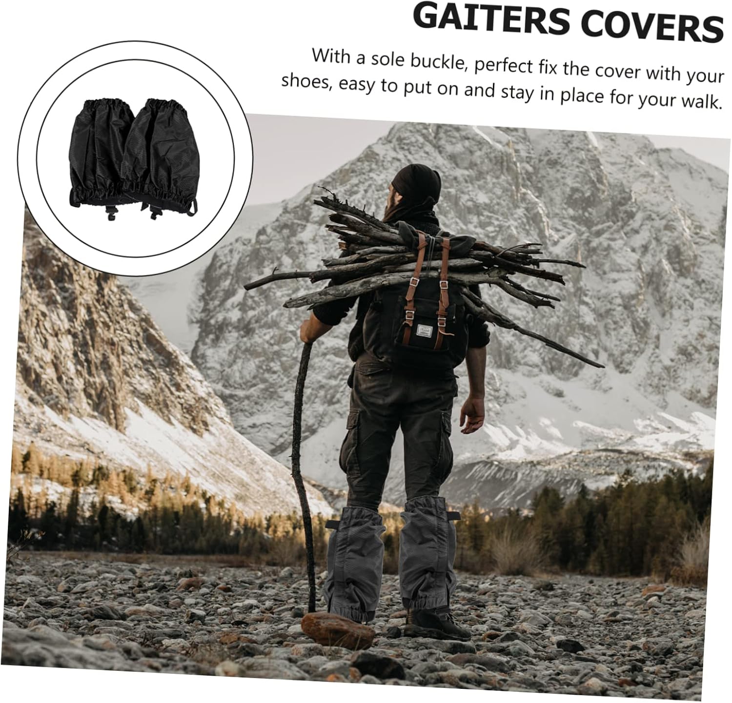 Boots Leg Protective Covers Motorcycle Leg Gaiters Shoes Gaiters Climbing Gaiters Snow Defense Leg