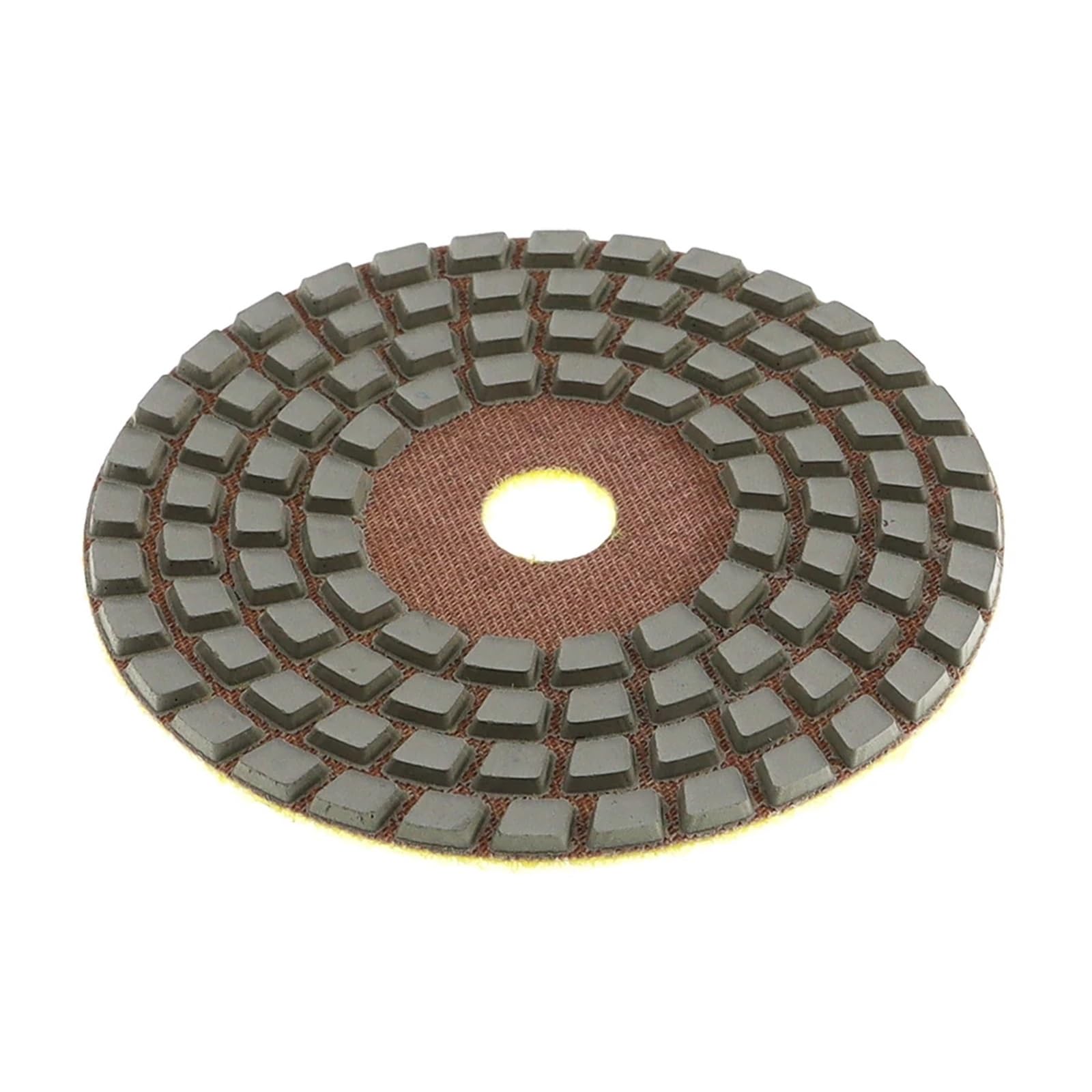 Almohadillas pulidoras de diamante, Almohadillas de pulido en seco de diamante de 4 pulgadas, paquete de 4 unidades de diferentes granos for granito, mármol, piedra y hormigón.(Different 4 Grits)