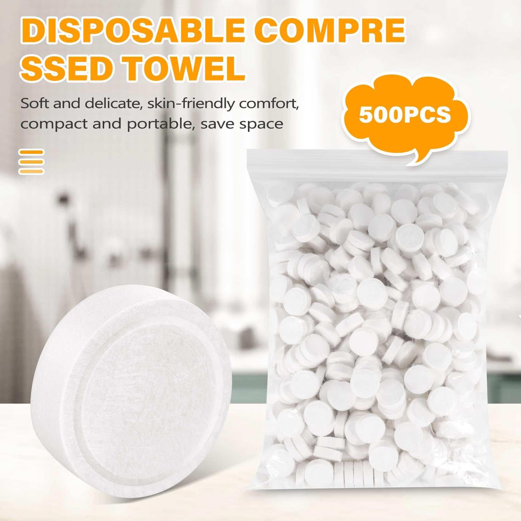 Serviette Blanche Jetable Papier Par 50