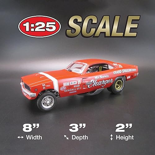 Miniatura 4 de Polar Lights Mr. Norm 1969 Dodge Charger Funny Car Kit de modelo a escala 1:25