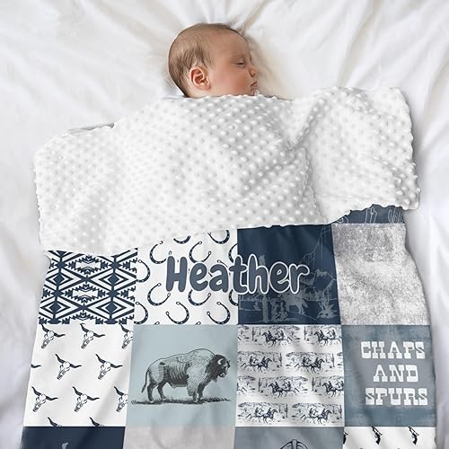 Miniatura 133 de Manta de bebé personalizada, monograma rosa, lindo elefante personalizado, mantas de 30 x 40 pulgadas para bebé, niño y niña con nombre, baby Opción