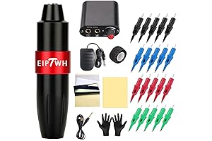 Complete Ballpoint Pen Tattoo Kit for Beginners: Play & Learn on Paper