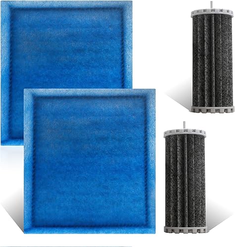 2 Pcs Aquarium Filter Kit for Marineland Penguin Power — main product photo from Amazon listing (ASIN B0FN49TC9F)