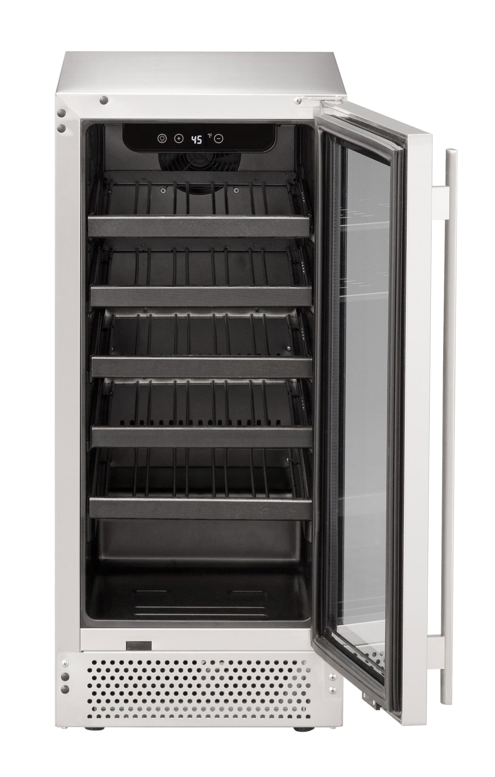 Marvel Northland Collection 15” Undercounter Wine Refrigerator, 5 Full-Extension Wine Racks, Stores Up To 25 Bottles Of Wine, Indoor/Outdoor Rated on Fridge.com - View 2