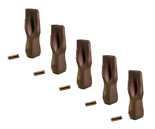 Miniatura 7 de Diente de cucharón retroexcavadora 195-7206  Punta larga, compatible con adaptadores de cucharón serie CAT DRS200 (10)