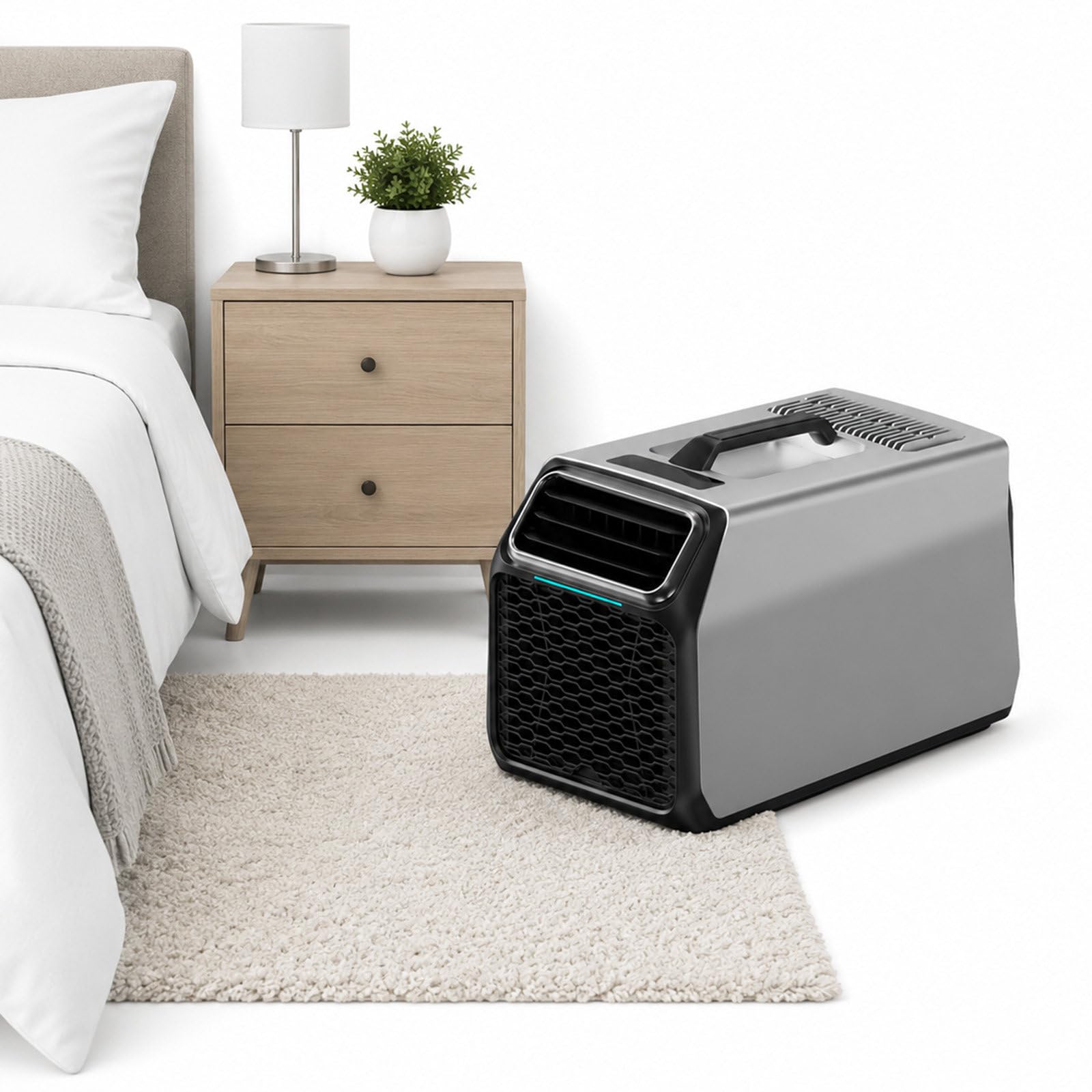 agreilduite Caravan Air Conditioner with Dehumidifier for Small Touring Spaces 1100w/3-5m²