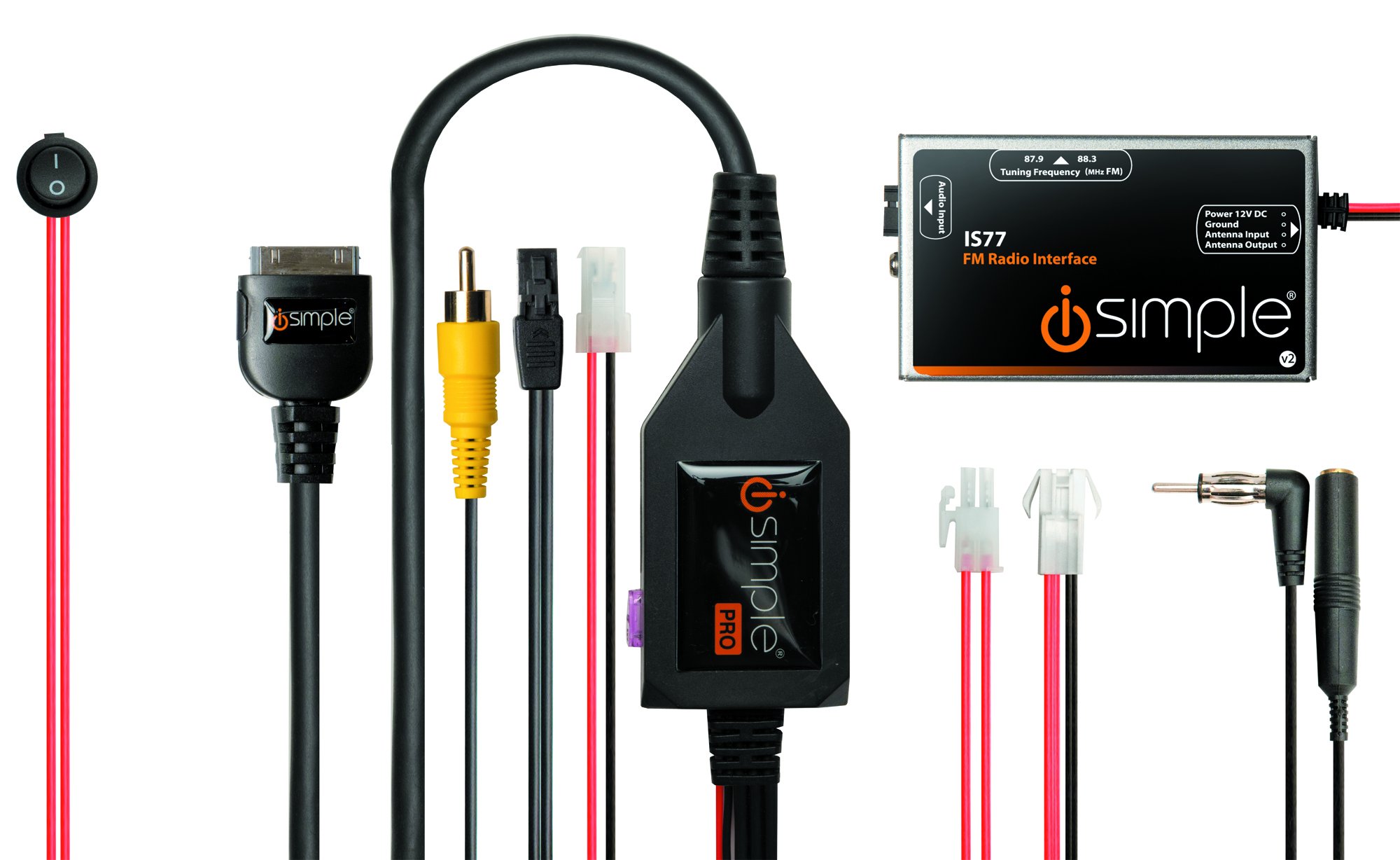 iSimple FMモジュレーター方式 TranzIt Dock・3.5mm用 IS77 Amazon | iSimple FMモジュレーター方式 TranzIt Dock・3.5mm用 IS77