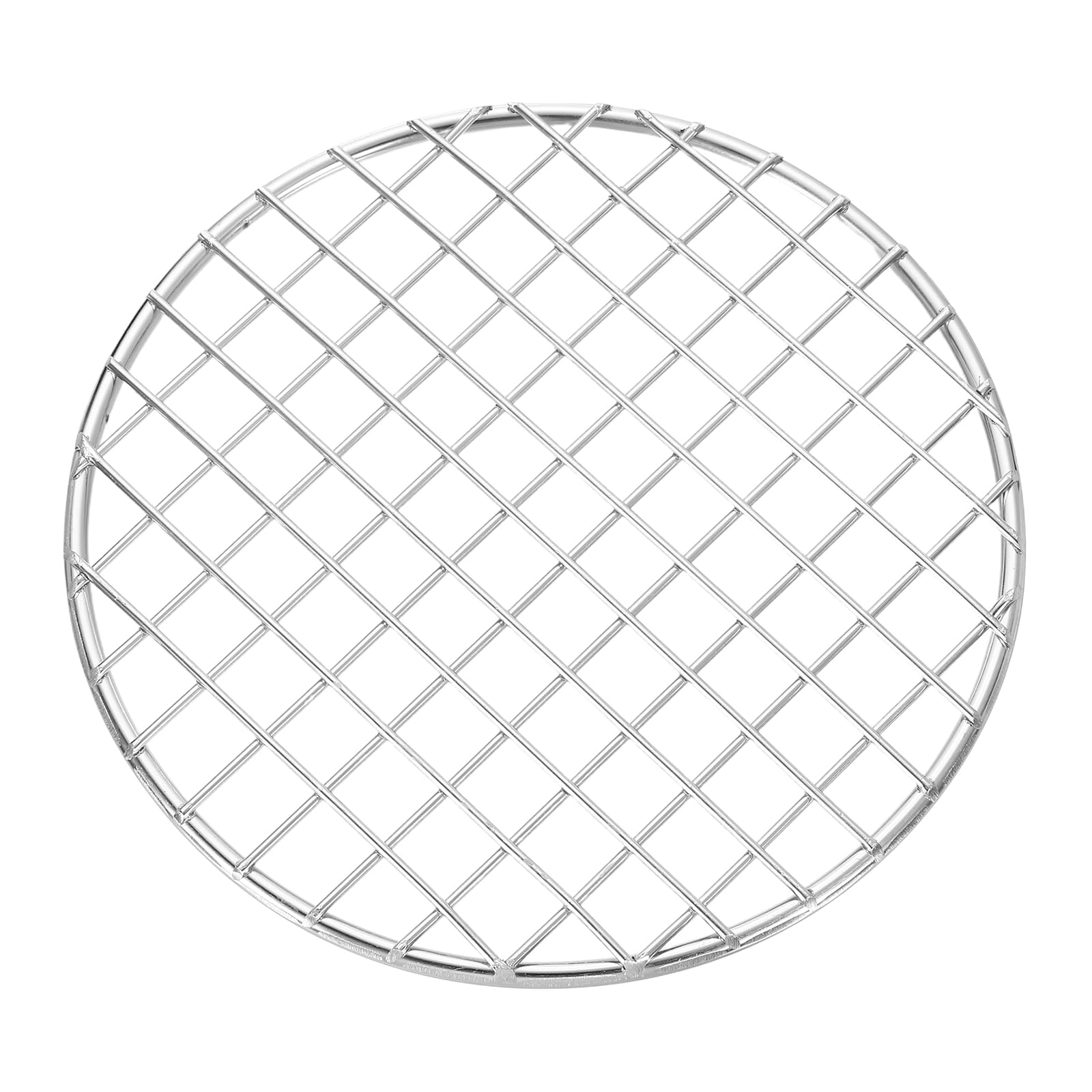 Rejilla redonda de acero inoxidable de 6.5 pulgadas para cocinar y hornear