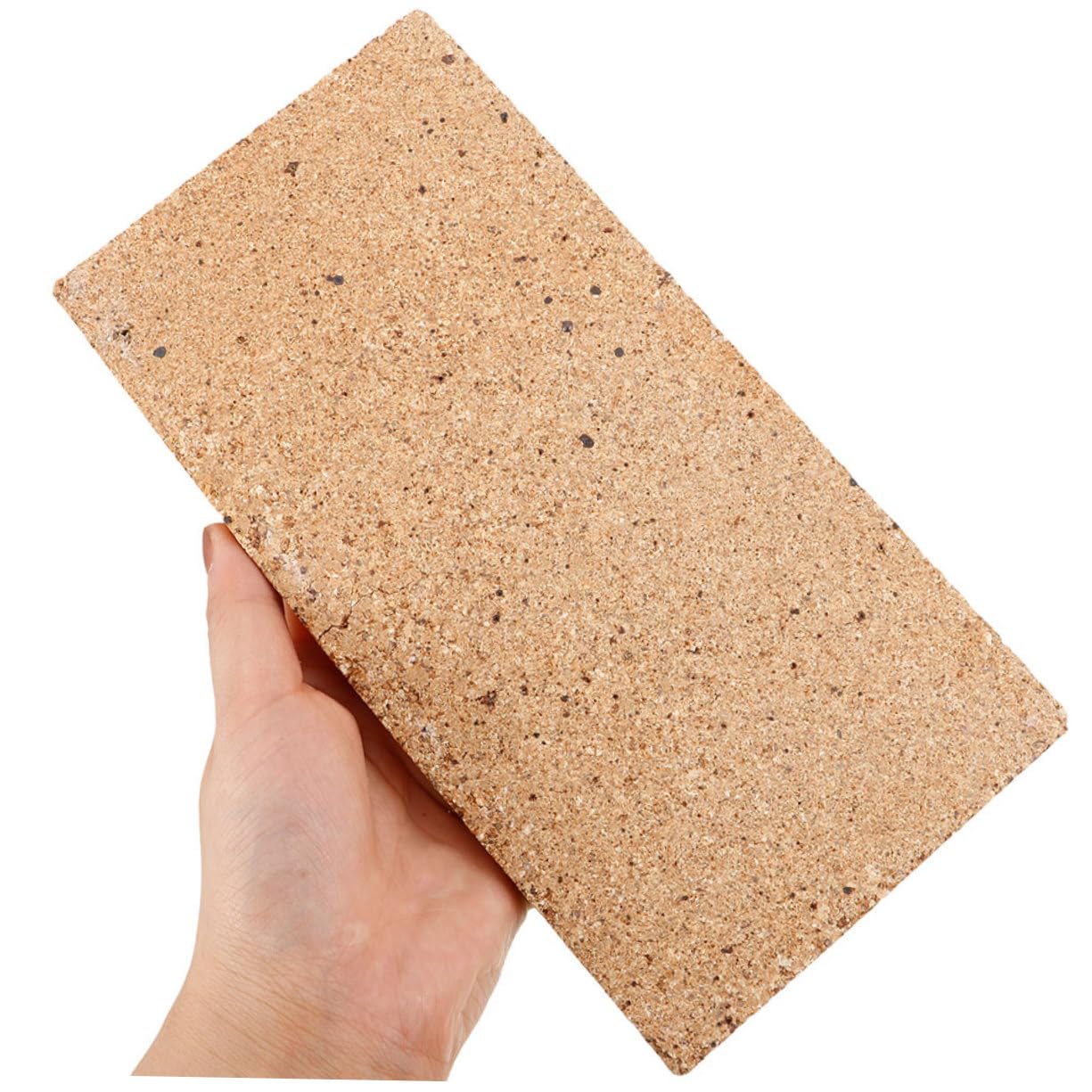 Ciieeo Mattone Refrattario in Pietra Leggero, Termoisolante e Resistente al Calore per Caminetti e Barbecue,