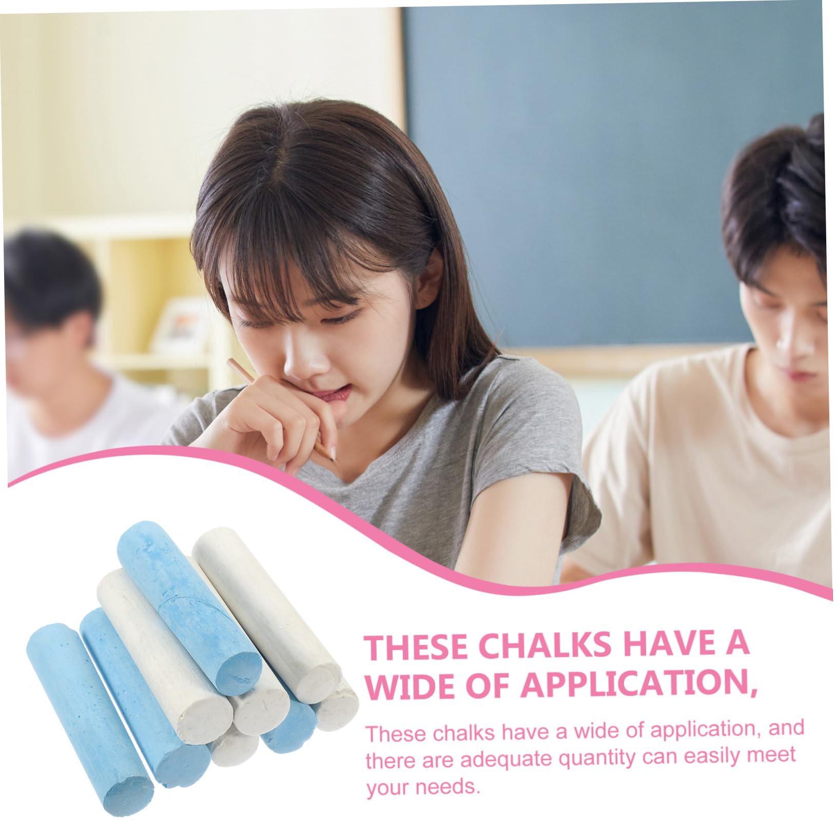 TOYANDONA 40pièces Chalks De Dessin Multi-fonctions Pour Garçon Fille Pour Activités Extérieures Peinture Et Écriture Sur Tableau