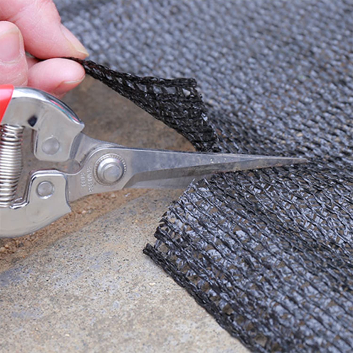 40% Schwarzes Sonnenschutznetz – UV-beständig, 3x2 M, Für Garten, Gewächshaus, Terrasse & Pflanzen