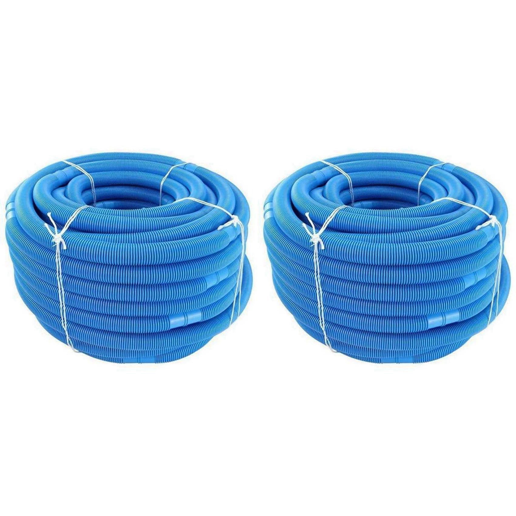 Hndhbfgrt Blue 2Pcs 5M Swimming Pool Vacuum Cleaner Hose Suction Swimming Replacement Pipe Pool Swimming Pool Cleaning Hose