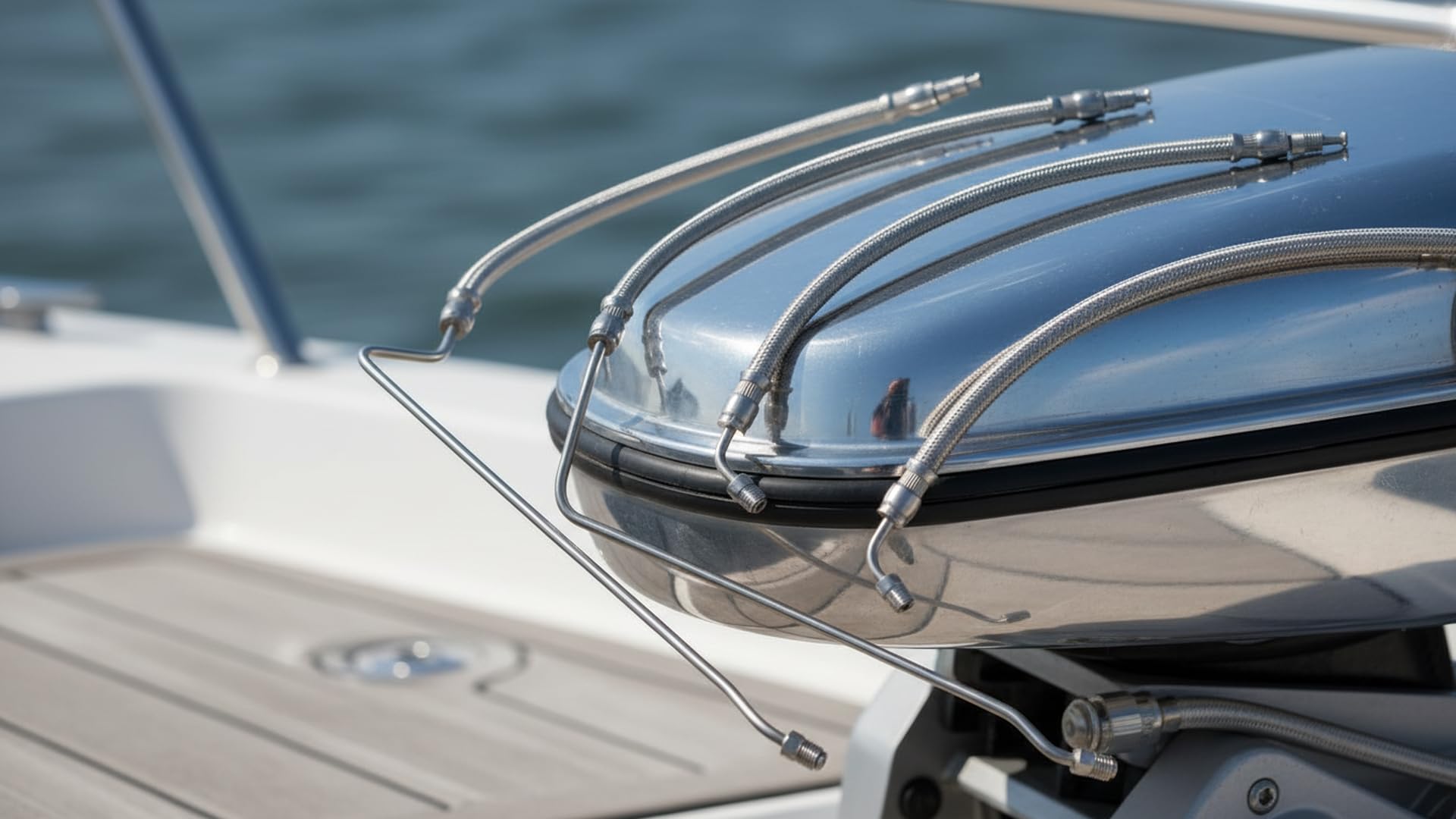 Trim Tilt Hydraulik-Schlauch-Set für Mercruiser Alpha One Gen Two