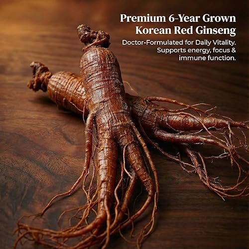 Miniatura 3 de Extracto líquido de ginseng rojo coreano, 11 mg de ginsenósidos, Panax de 6 años de edad, para apoyo energético y inmunológico, formulado por Dr.