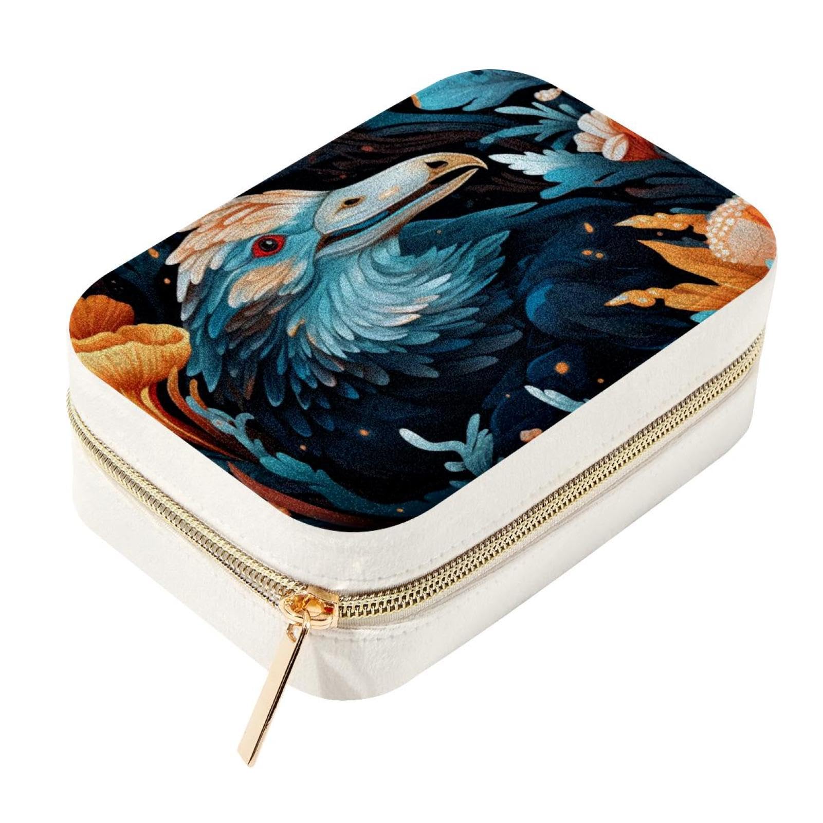 Organiseur de voyage pour bijoux avec motif ornithorynque chic pour filles