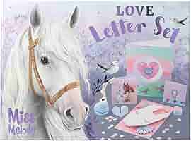 Topmodel Stickerbuch Depesche 12128 Miss Melody Stamping Fun - Kreativ Set Zum Gestalten Von Karten Und Briefen, Inkl. Papier, Umschlu00e4ge, Stempel, Sticker Uvm Top Model Stickerbuch