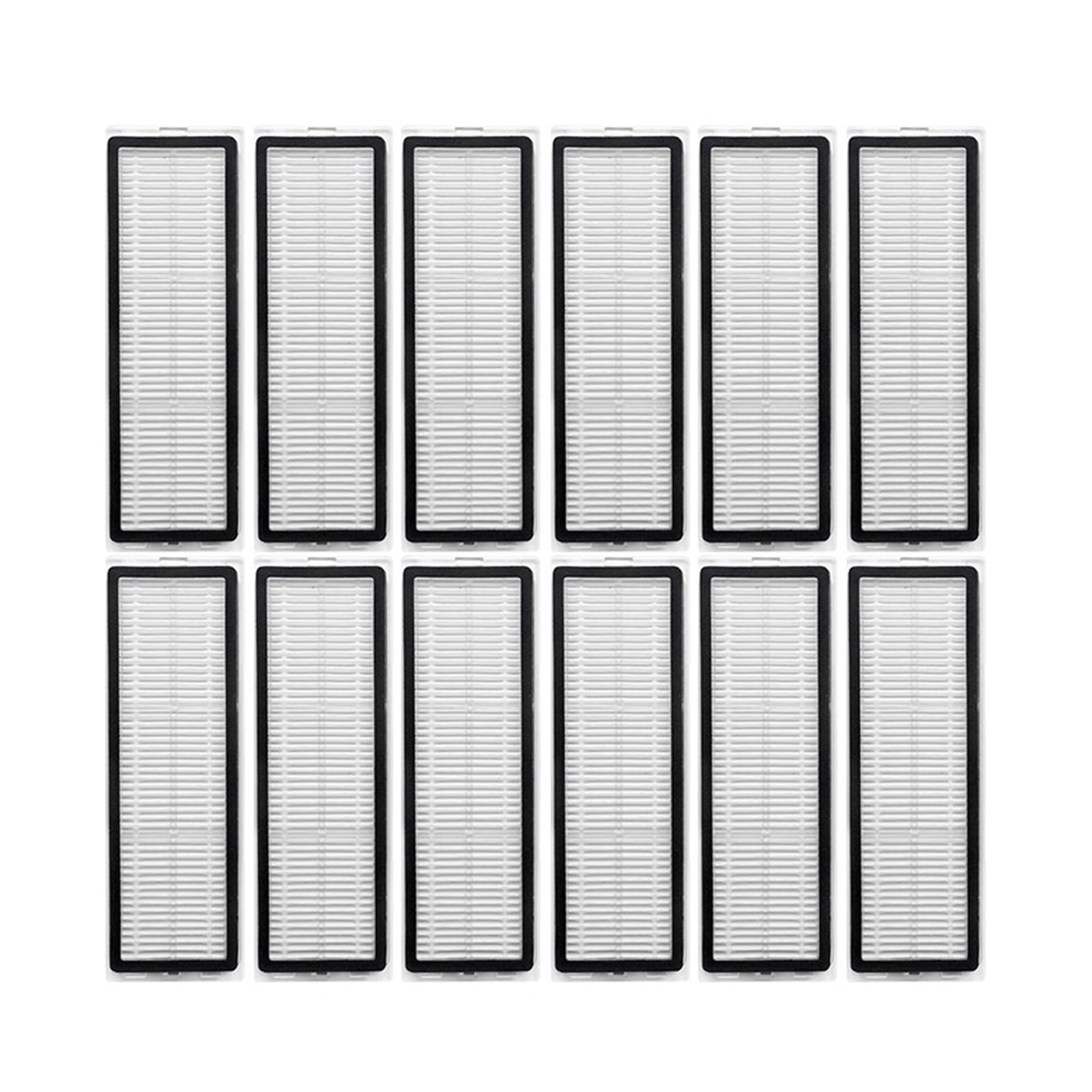 Kompatybilny z Xiaomi robot odkurzający S20+ / S10 Plus / B108GL / B105 / B108CN B113CN części zamienne, części zamienne, klapa filtrująca, części szczotki bocznej (zestaw 16)
