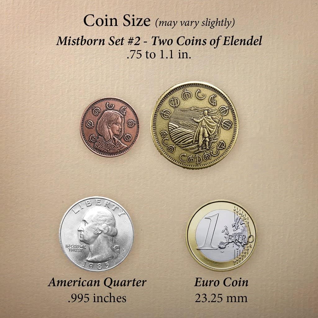 Mistborn Set #2 - Two Coins of Elendel