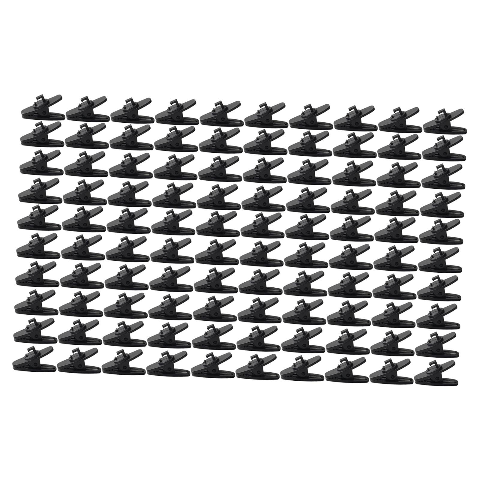 BNF® 100Pcs Earphone Wire Clips Universal 360 Degree Rotating Headset Cord Clamps Style B-Electronics-Headphones, Earbuds & Accessories-Extension Cords-image-28
