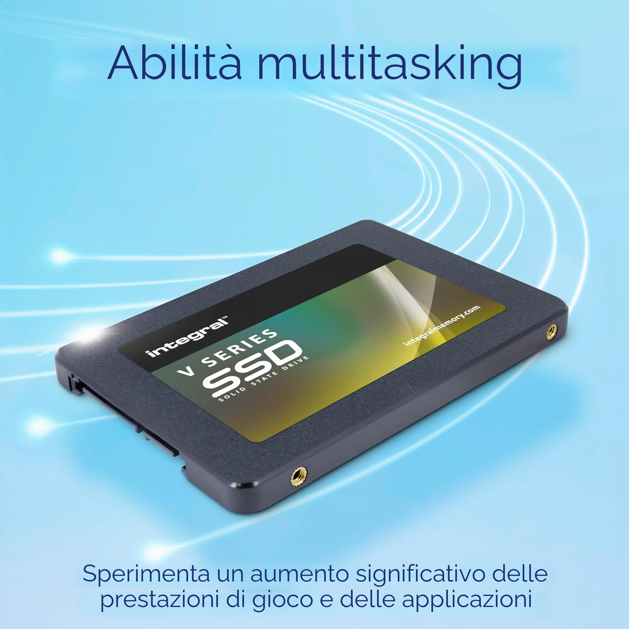 Integral Unità SSD interna a stato solido SATA 3 da 240 GB, 2,5", fino a 520 MB/s in lettura e 450 MB/s in scrittura, per laptop, computer desktop/PC