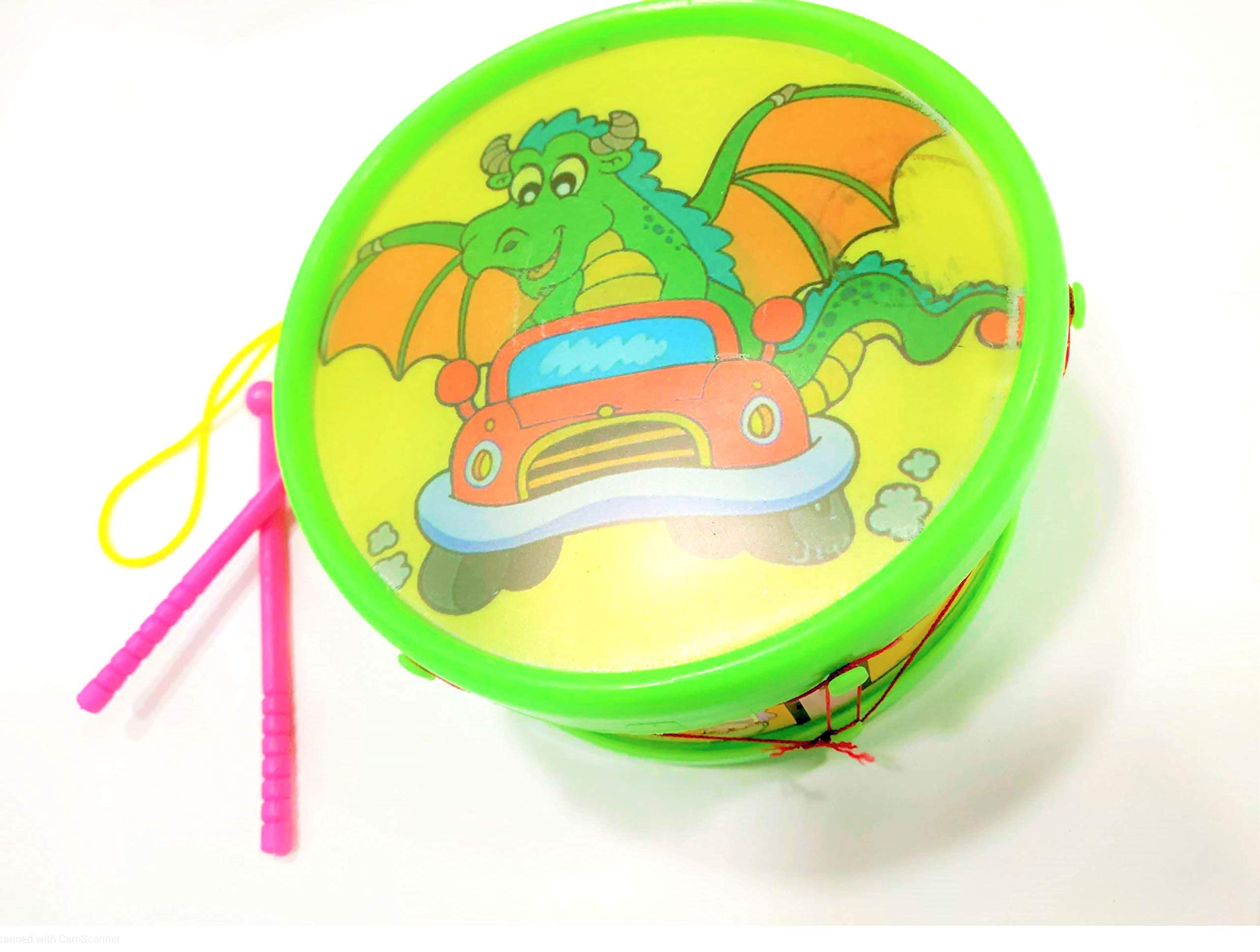 Negi Big Musical Drum Plastic Toy for Kids - Image 4 thumbnail