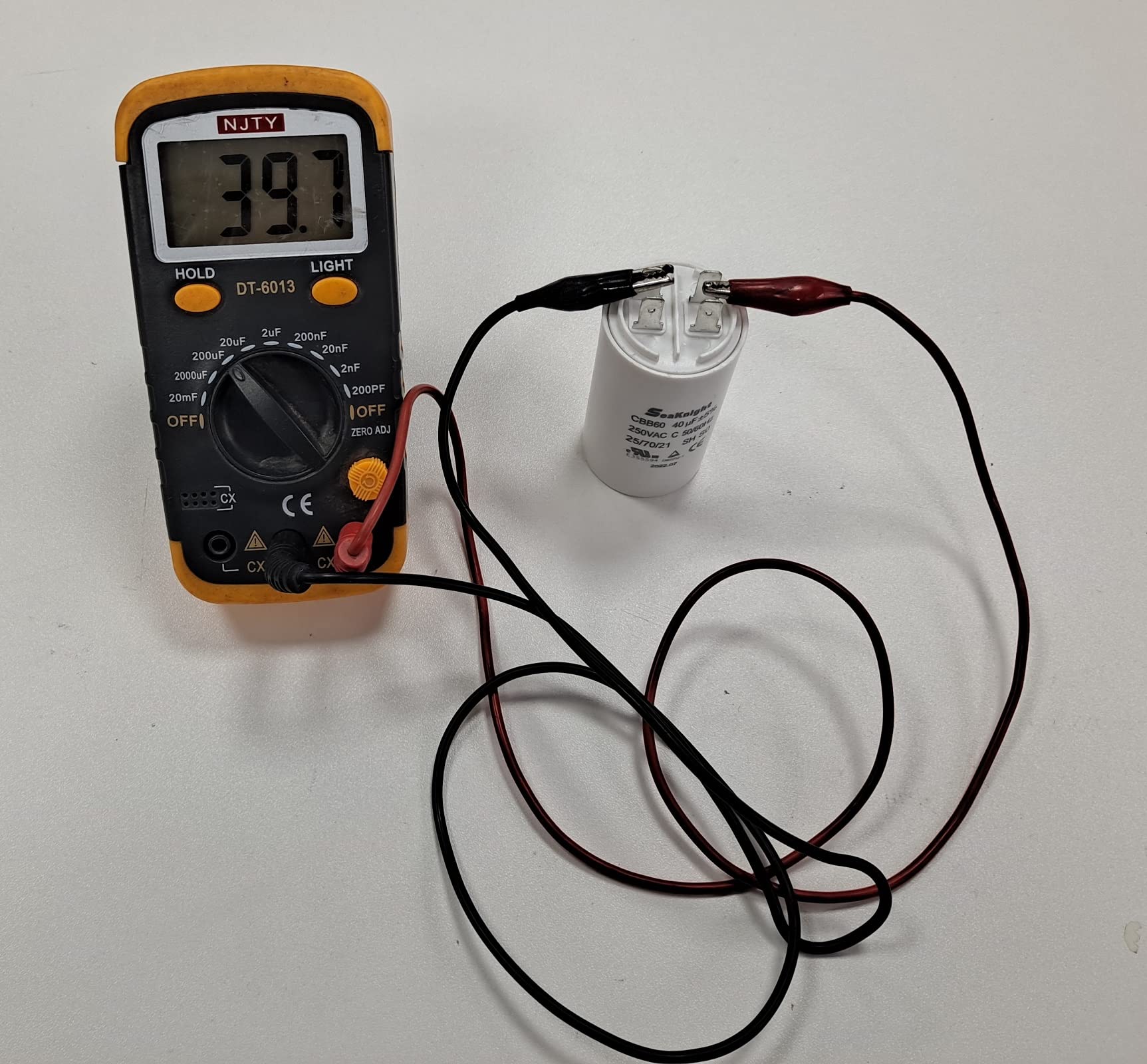 40µF CBB60 Kabelkondensator – Start/Run Motor Für Luftpumpen, Wasserpumpen, Klimaanlagen