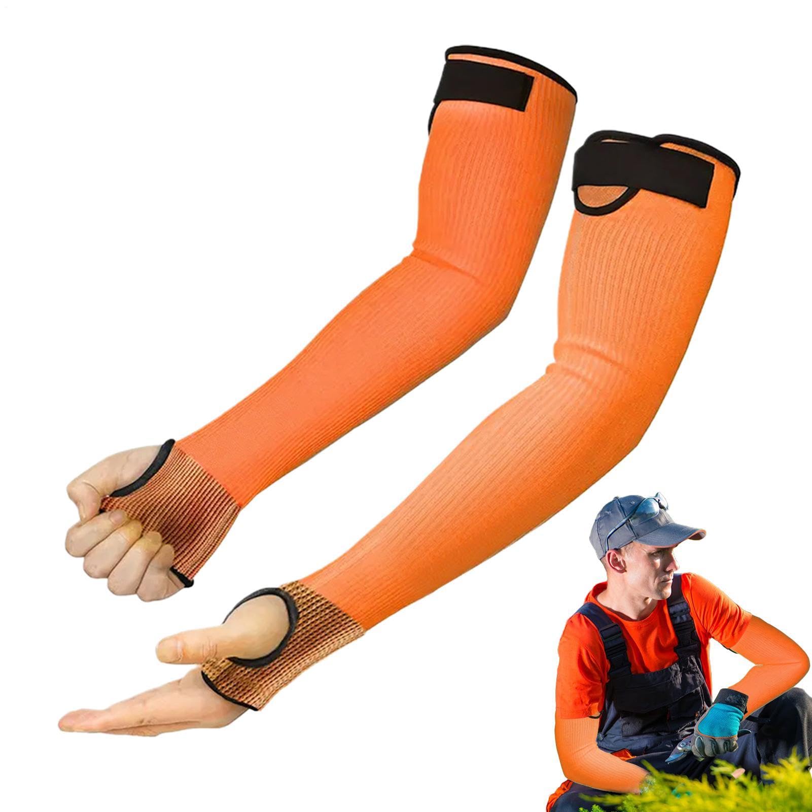 Protectores de antebrazos de fabricacion resistente y mangas comodas para construccion 8