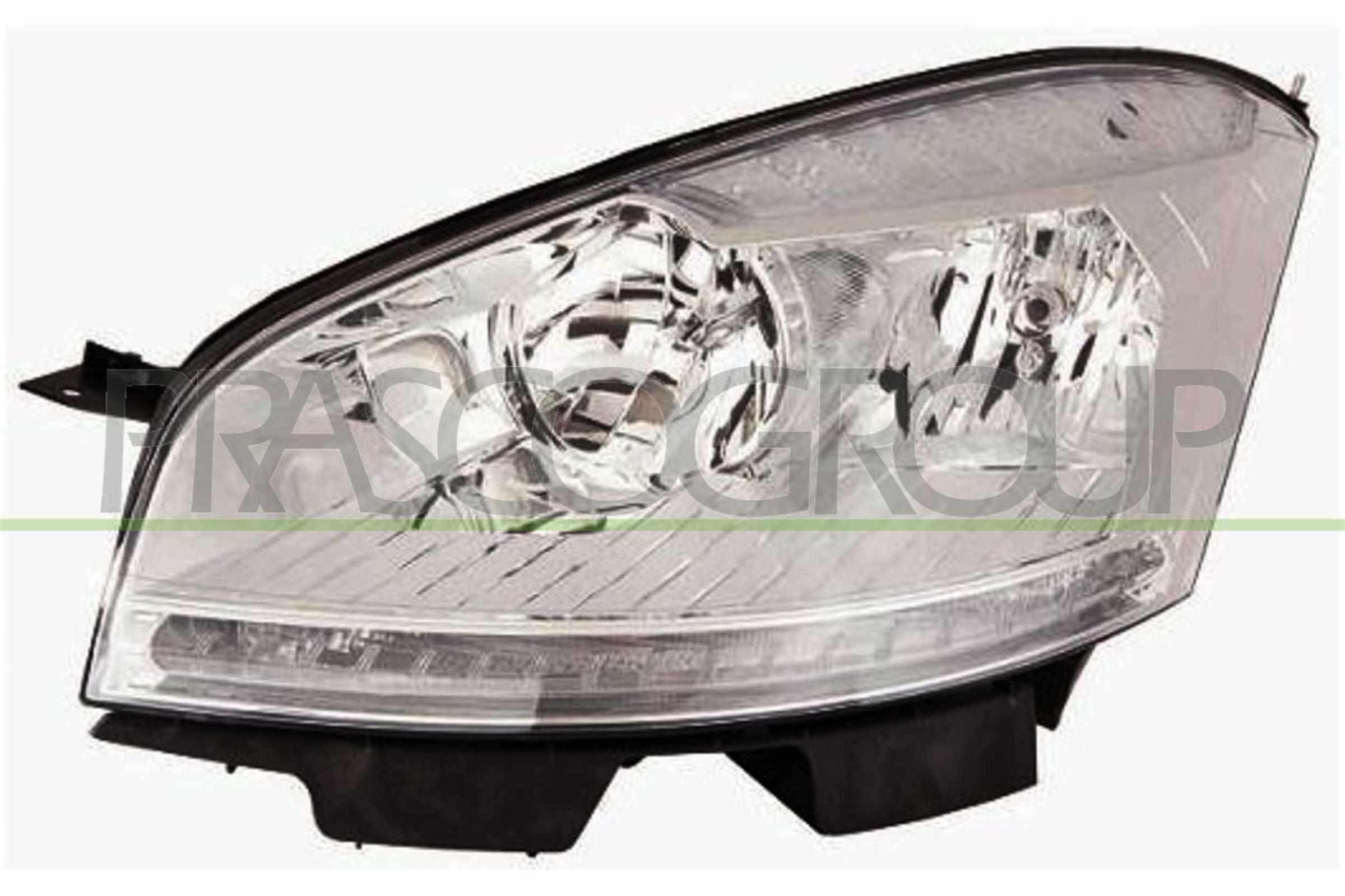 Prasco - CI4284904 - Citroen - C4 Picasso - Mod. 11/10-06/13 - Scheinwerfer Links-H1+H7-Mit Lwr-Mit Motor-Weiss
