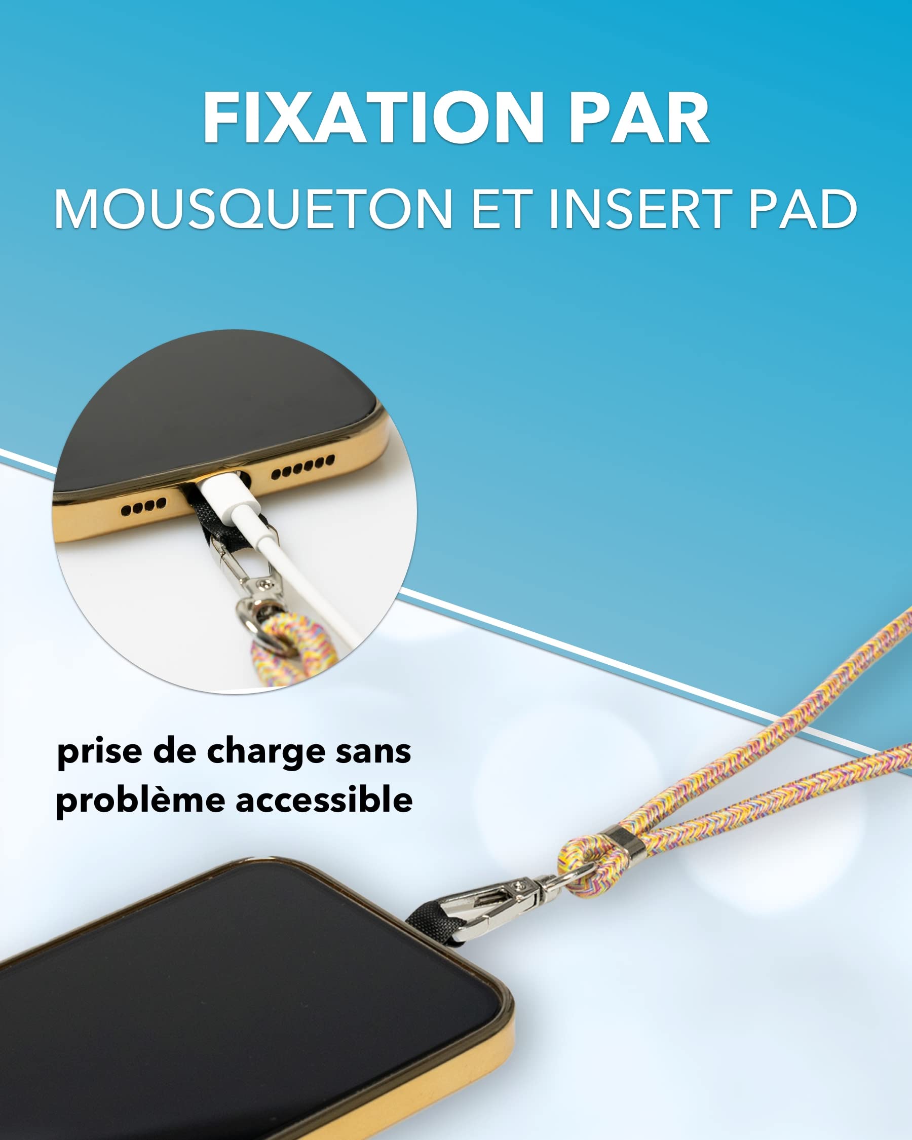 Chaîne Pour Téléphone Portable - Pratique Pour Porter Le Téléphone