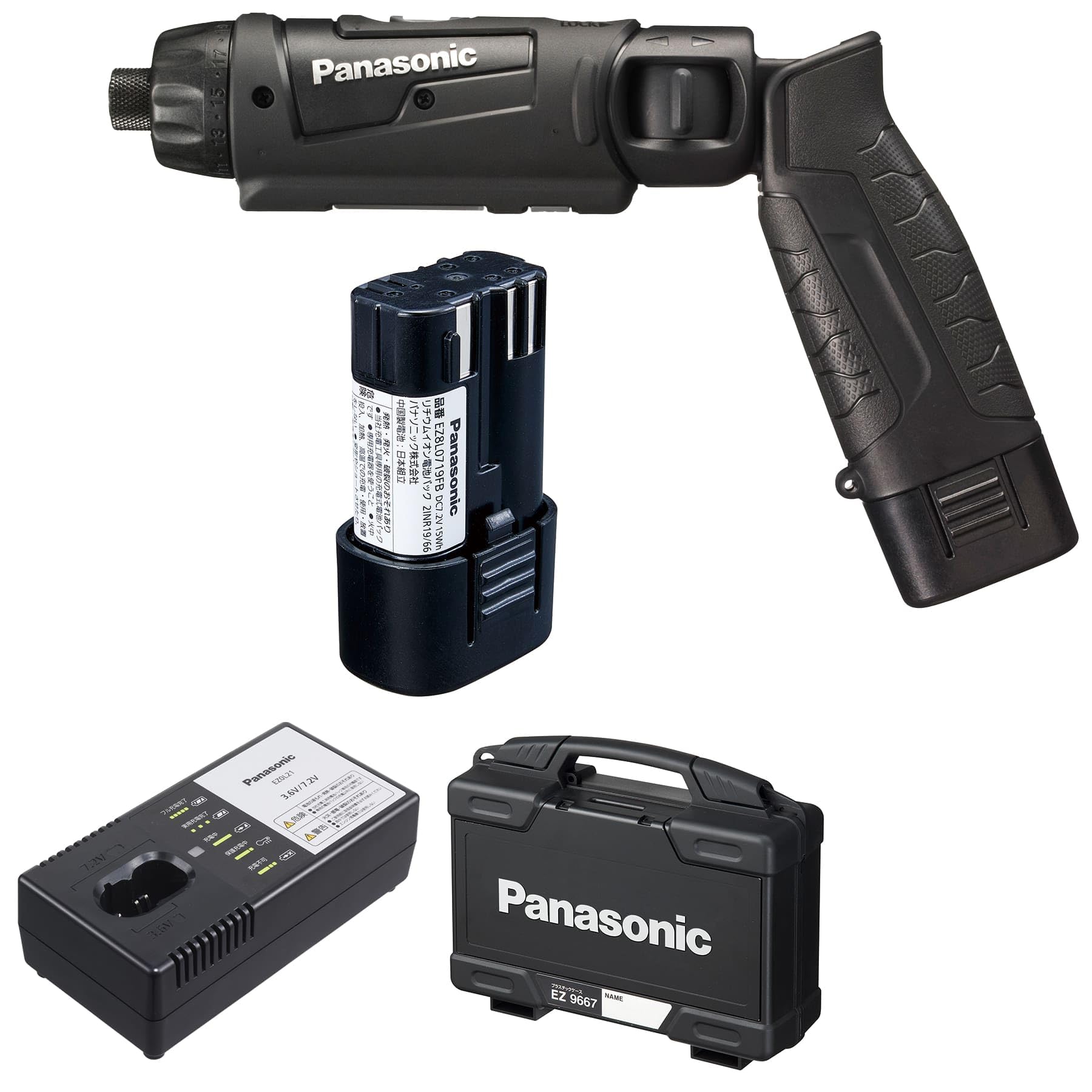 Panasonic - スティックドリルドライバー　バッテリー付き Amazon | パナソニック(Panasonic) 充電スティックドリル