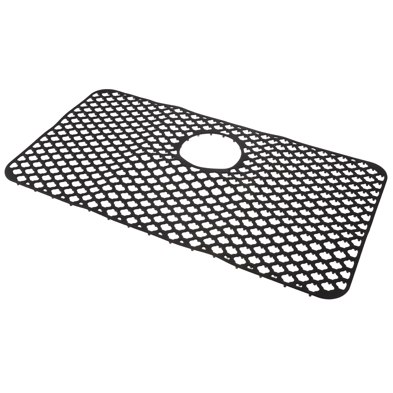 Alfombrilla de silicona negra Sosoport, el accesorio ideal para el secado de platos en la cocina