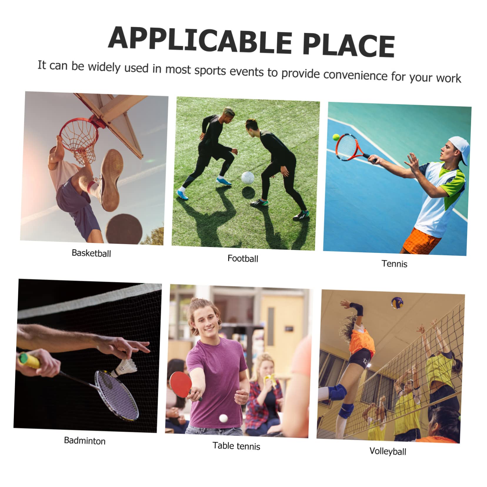 SUPVOX Portable Scoreboard Display Scoreboard Score Flipper for Indoor/Outdoor Games