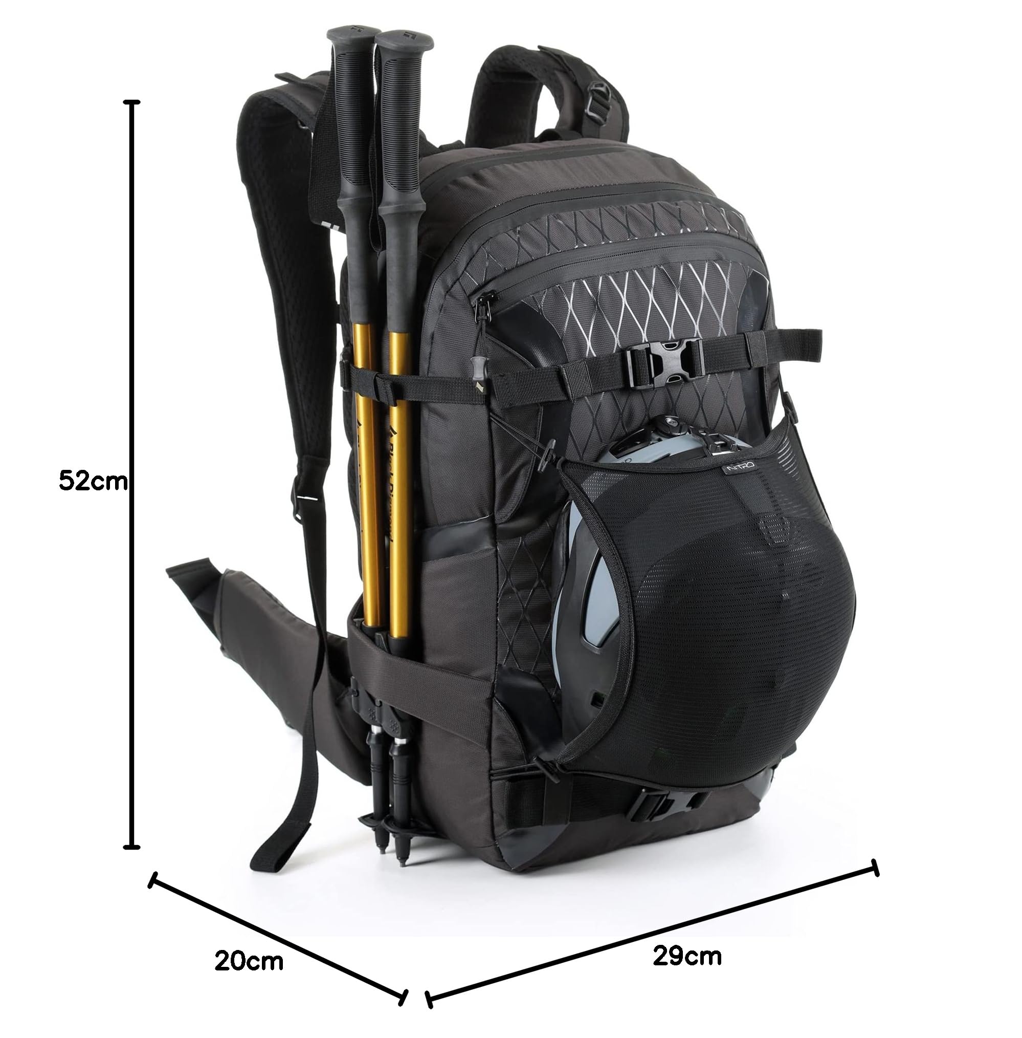 Nitro Slash 25 Pro Sac À Dos de Snowboard Mixte