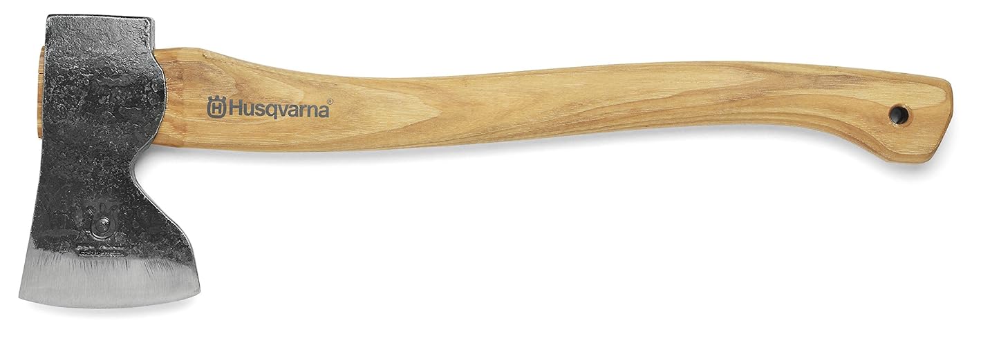 Includes one Husqvarna 26-Inch Wooden Multipurpose Axe with Leather Edge Cover