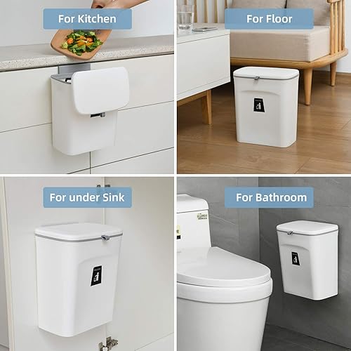 Miniatura 5 de Subekyu - Papelera colgante con tapa