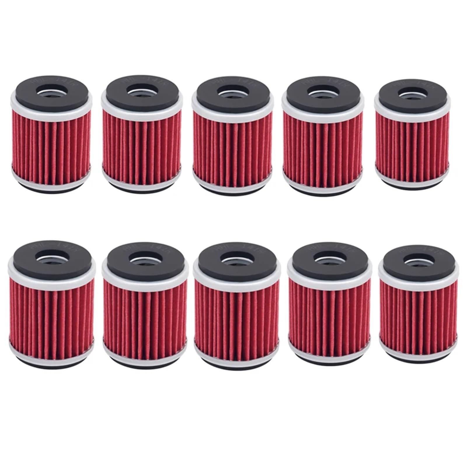 1 filtro de aceite for motocicleta Gas Gas EC250, 125 RR, 125, 200, 250 y CRM125.(10pcs-red)