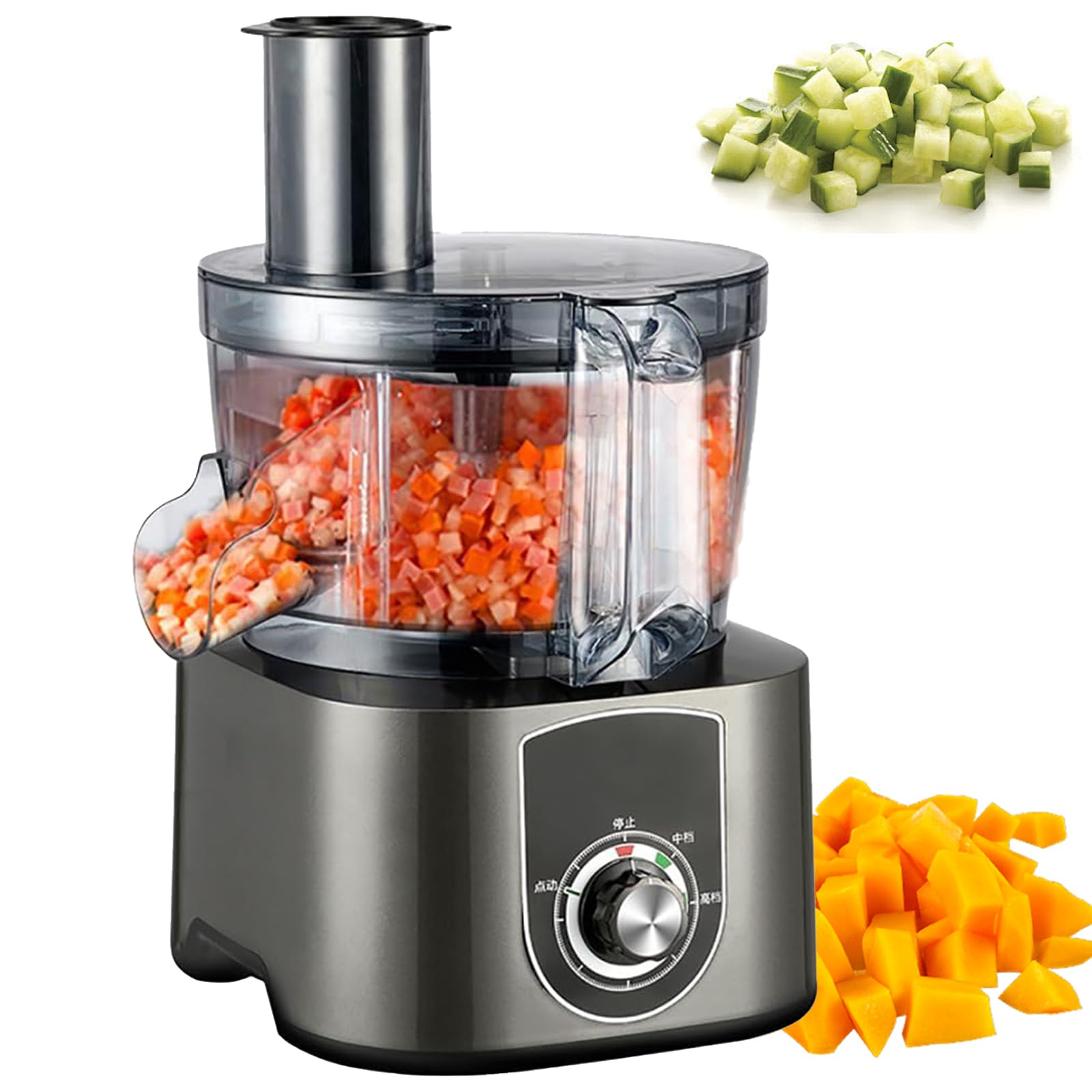 Robot de légumes automatique 5L pour couper de grandes quantités rapidement