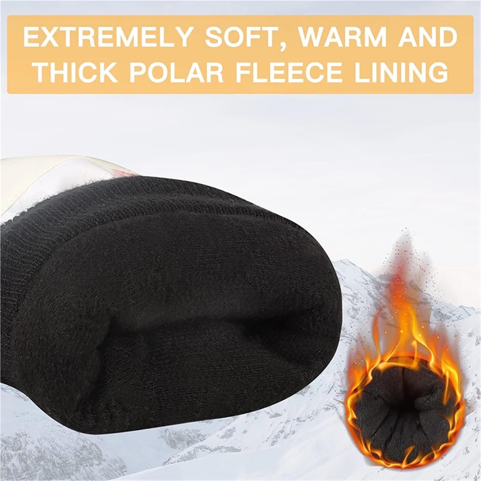Ski Fünf Finger Handschuhe Touchscreen Winter rutschfeste Warme Reiten Verdickt Wasserdicht Sport Zum Snowboarden, Wandern, Outdoor