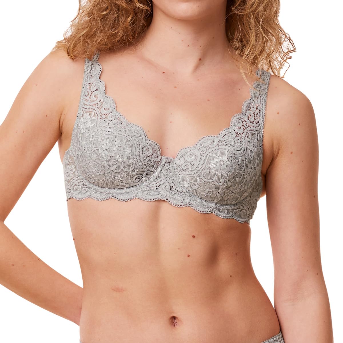 Triumph Women's Amourette WHP Bra, Silent Grey,
