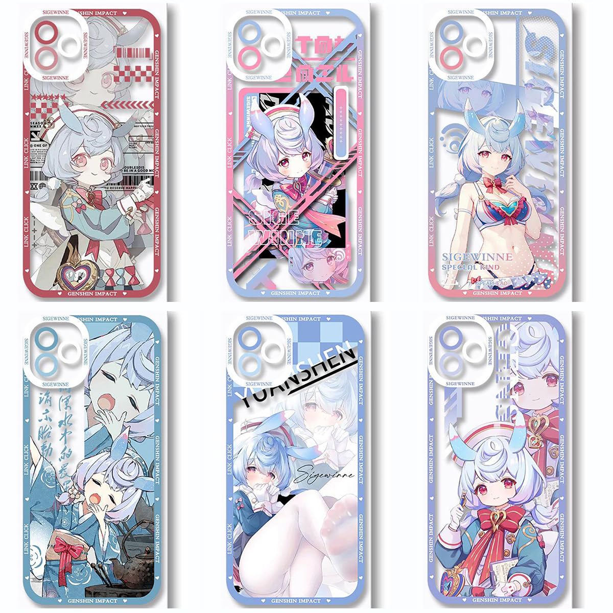 Amazon.co.jp: 原神 スマホケース シグウィン iphone ケース