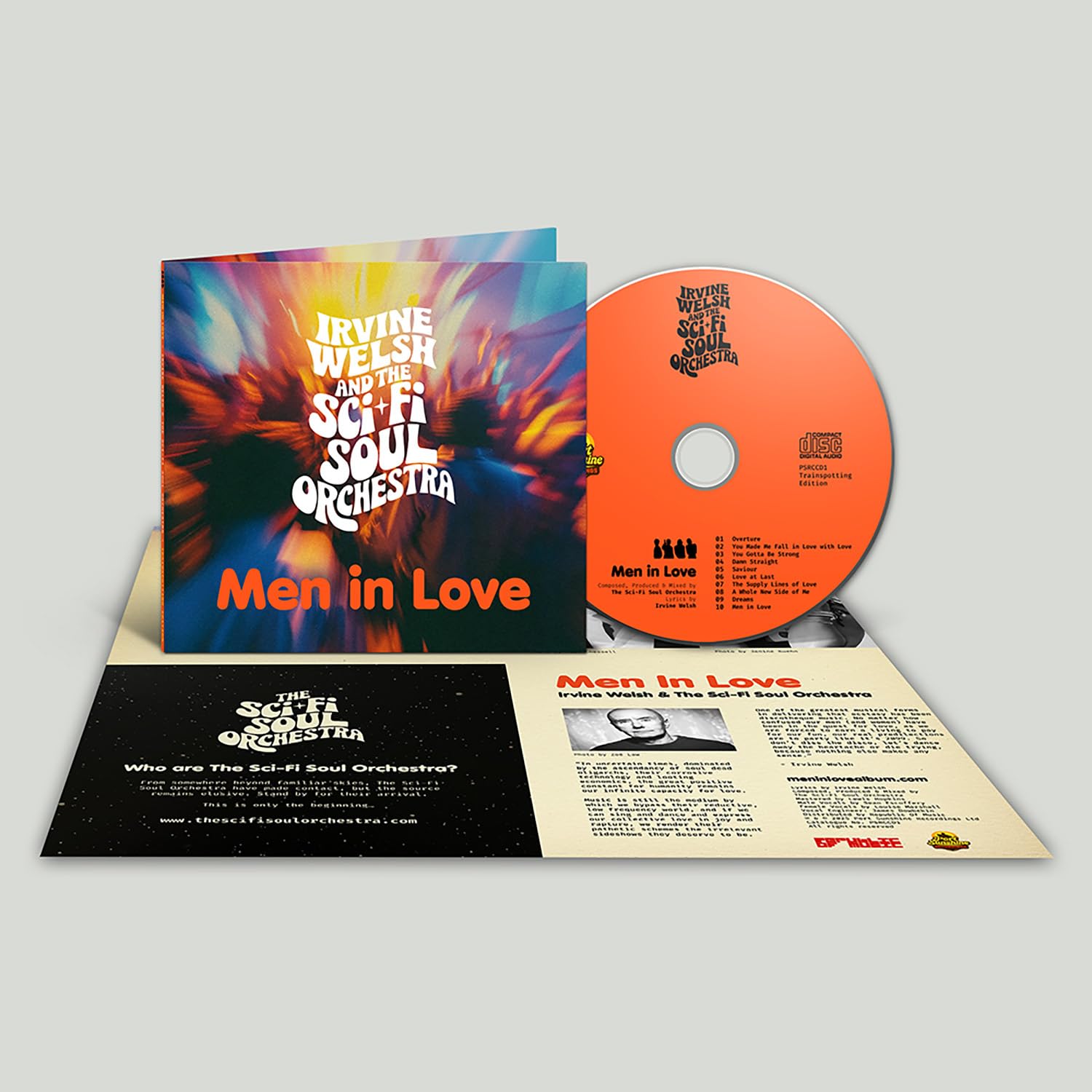 Irvine Welsh and The Sci-Fi Soul Orchestra | Men In Love | CD
