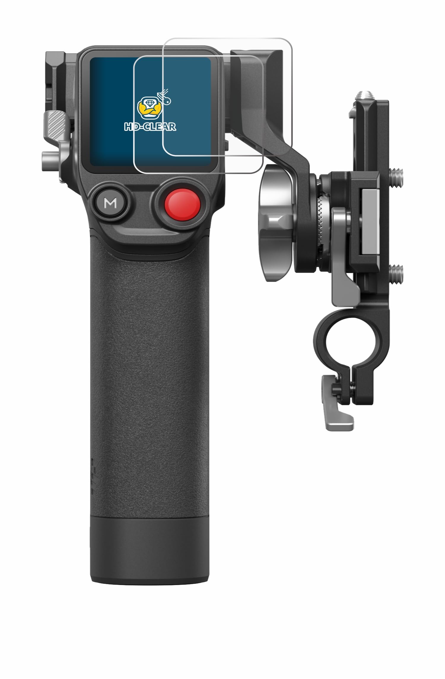 Brotect Pellicola Protettiva Per DJI Osmo Action – 2 Pezzi, Trasparente HD, Anti-Impronta E Anti-Graffio, Made In Germany, Installazione Facile Senza Bolle