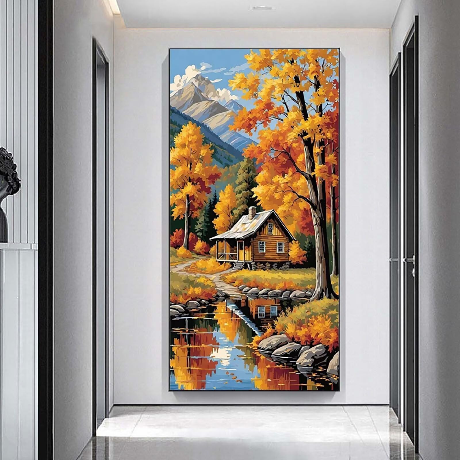 Diamentowa kabina malarska, DIY Diamentowe malowanie Dorośli 60x120cm n5w