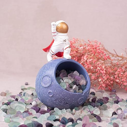 Vista 317 de Juego de piedras pulidas para chakras de 0.6 pulgadas, 7 piezas de piedras pulidas naturales y cristales a granel para curación, reiki, meditación