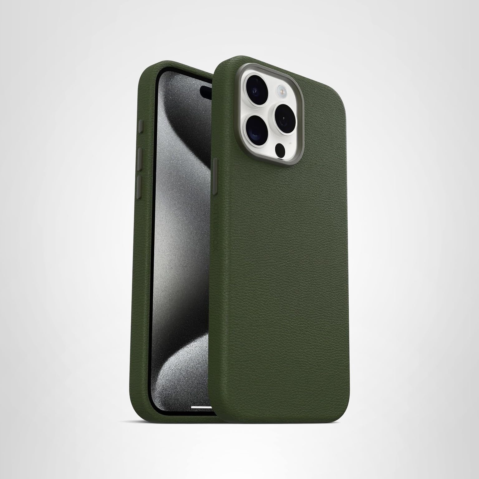 iPhoneアクセサリー iPhone15Pro Otter box Cactus Leather Brown Leather iPhone 15 Pro Case | OtterBox Cactus Leather