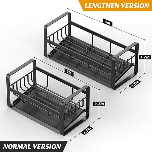 Miniatura 9 de Soporte de esponja para fregadero de cocina, soporte de esponja para fregadero de cocina, organizador de fregadero de cocina para dispensador de